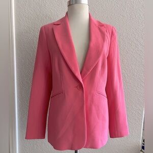 Trina Turk Bright Pink Blazer Suit Jacket Women’s Size 8